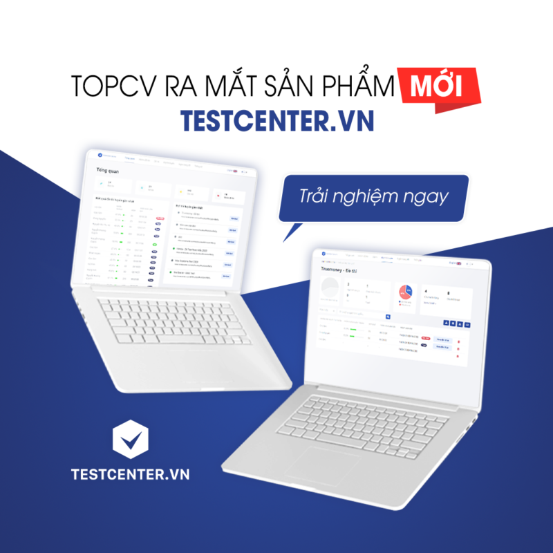 Phần mềm quản lý nhân sự Testcenter 