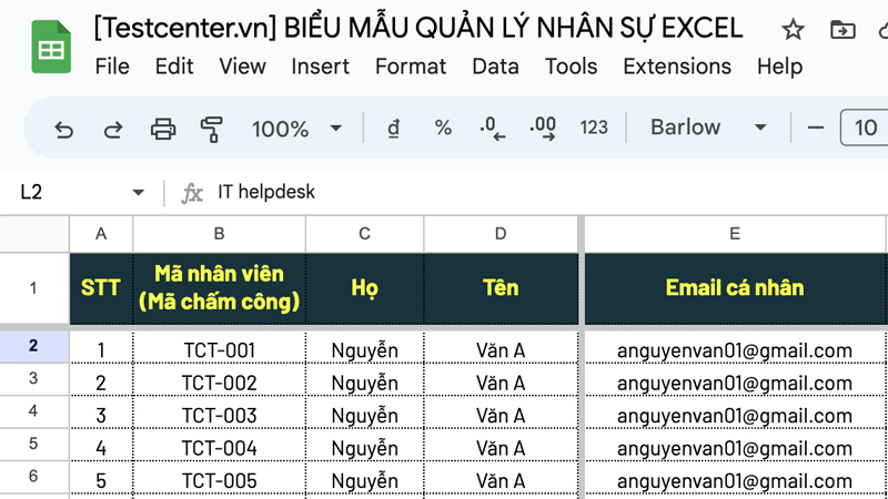 Làm thế nào để quản lý nhân sự bằng Excel hiệu quả?