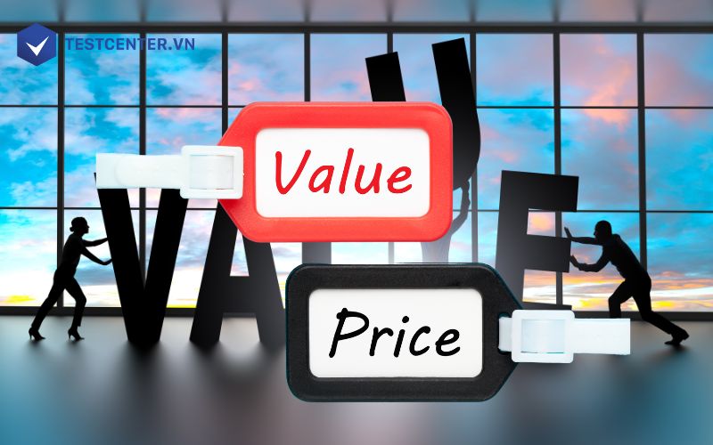 Giá trị thương hiệu được nâng tầm khi giá trị mang lại cho khách hàng cao hơn giá sản phẩm