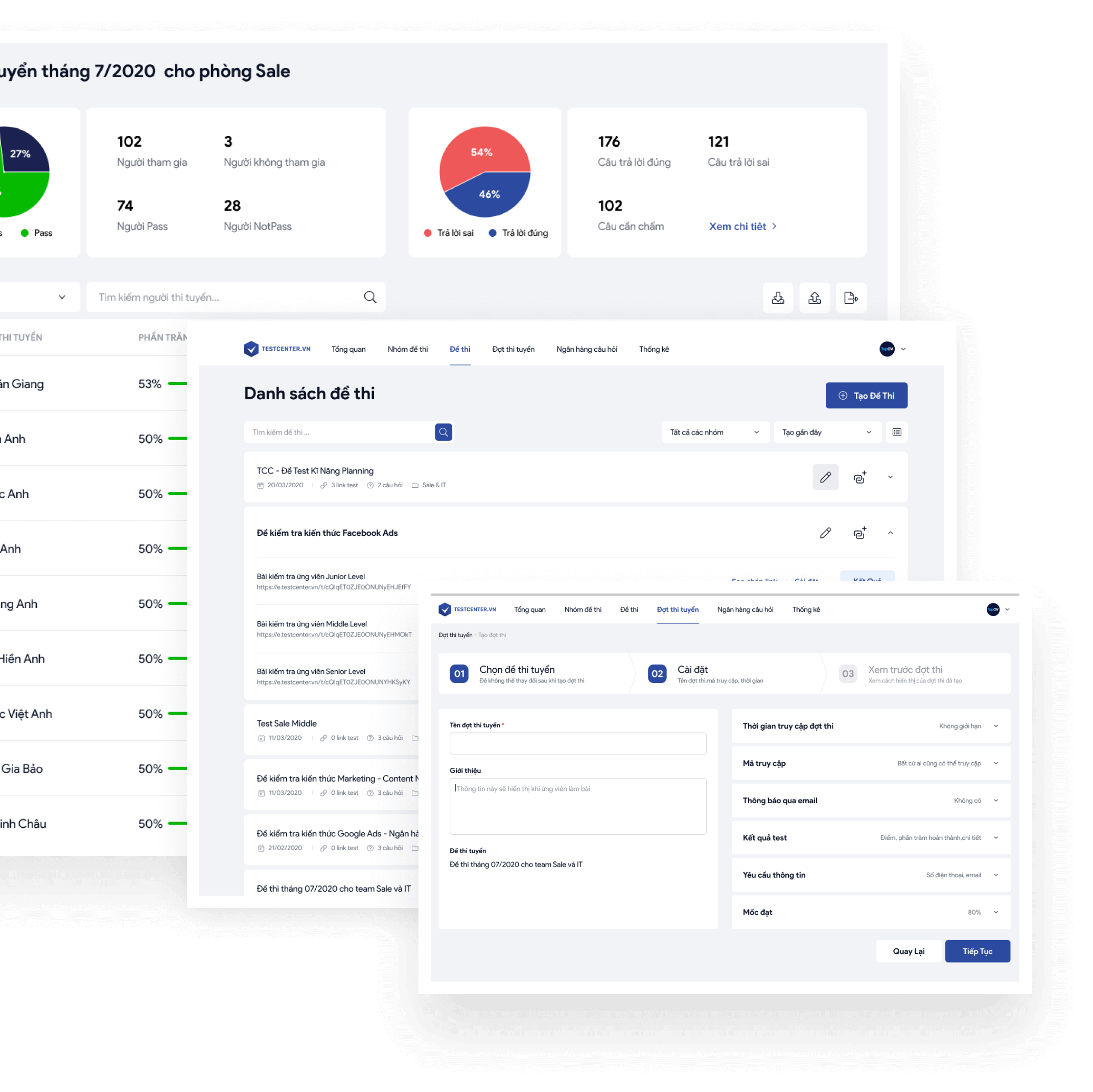 Công cụ test online